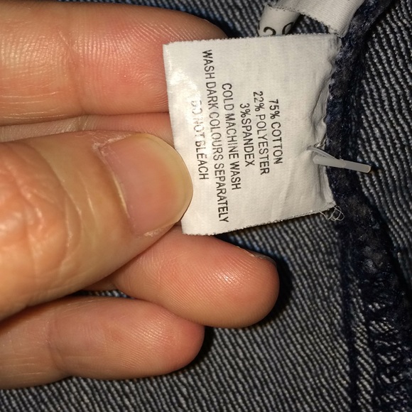 ❤️4 for $10❤️Valley girl Dark Blue Jean Jacket - Picture 5 of 8